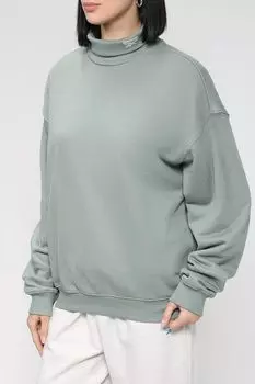 Свитшот с воротником-стойкой REEBOK