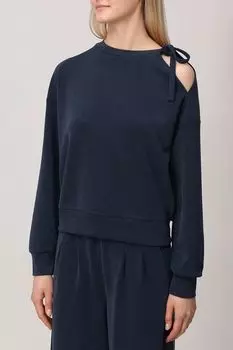 Свитшот с вырезом на плече BOSS