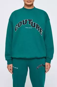 Свитшот с вышитым логотипом The Couture Club