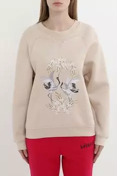 Свитшот с вышивкой BELUCCI