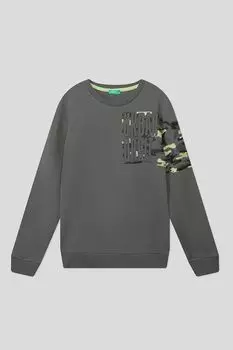 Свитшот с защитным принтом Benetton