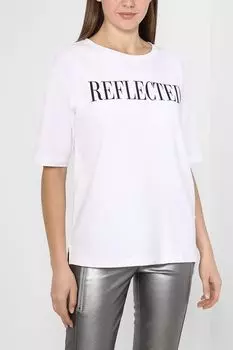 Свободная футболка с текстовым принтом Marc Aurel