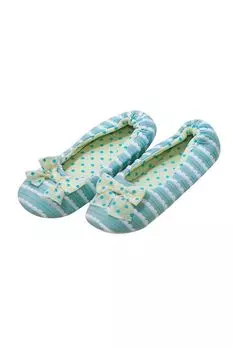 Тапочки Бант в горох M Kawaii Factory