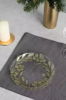 Тарелка десертная Eucalipto Oro COINCASA