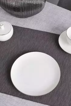 Тарелка фарфоровая десертная Allseasons Platinum 21maison