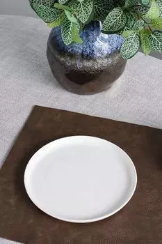 Тарелка фарфоровая десертная Edge 21maison