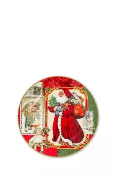 Тарелка фарфоровая с принтом COINCASA