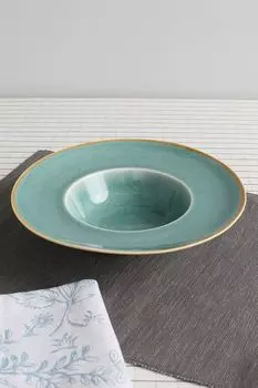 Тарелка глубокая из фарфора Trend Split Tognana