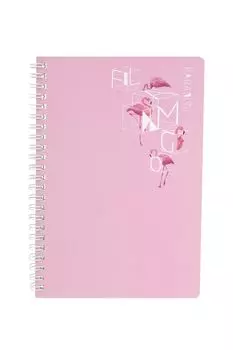 Тетрадь Pink Flamingo Kawaii Factory