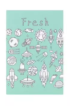 Тетрадь Ракеты Kawaii Factory