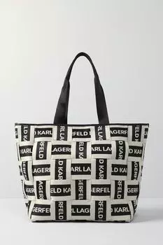 Текстильная сумка шоппер k/webbing logo lg Karl Lagerfeld