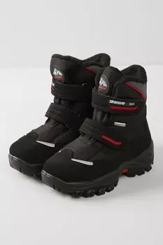 Текстильные ботинки с подкладкой из экомеха Skandia