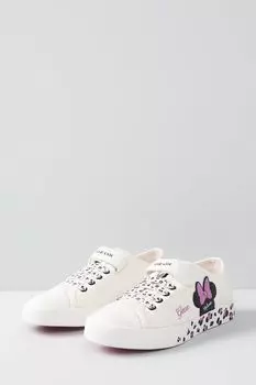 Текстильные кеды с принтом Geox