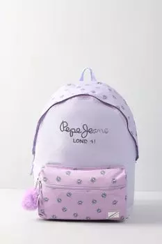 Текстильный рюкзак с брелоком PEPE JEANS