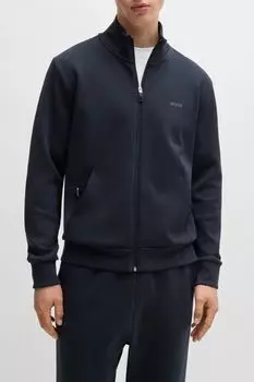 Толстовка хлопковая на молнии BOSS