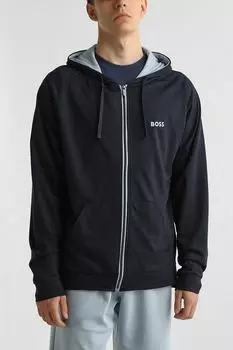Толстовка хлопковая на молнии BOSS