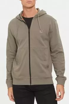 Толстовка хлопковая на молнии BOSS