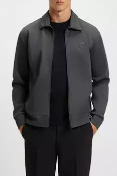 Толстовка хлопковая на молнии BOSS