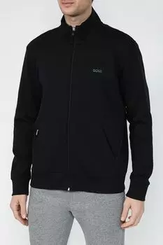 Толстовка хлопковая на молнии BOSS