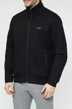 Толстовка хлопковая на молнии BOSS