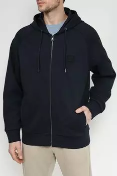 Толстовка хлопковая на молнии BOSS