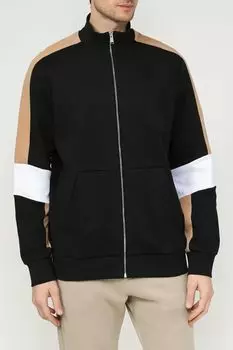 Толстовка хлопковая на молнии BOSS