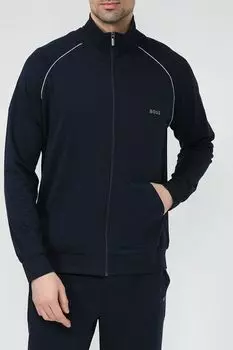 Толстовка хлопковая на молнии BOSS