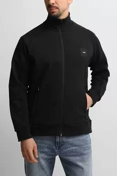 Толстовка хлопковая на молнии BOSS