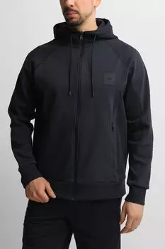 Толстовка хлопковая на молнии BOSS