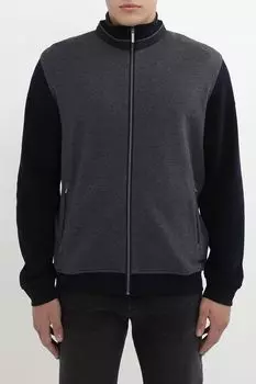 Толстовка хлопковая на молнии Bugatti