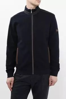 Толстовка хлопковая на молнии Bugatti