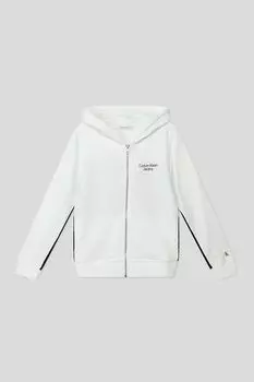 Толстовка хлопковая на молнии Calvin Klein Jeans