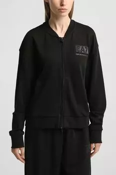 Толстовка хлопковая на молнии Ea7