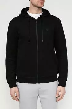 Толстовка хлопковая на молнии Guess