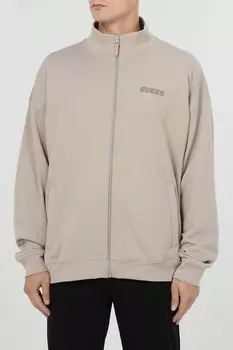 Толстовка хлопковая на молнии Guess