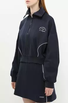 Толстовка хлопковая на молнии Guess