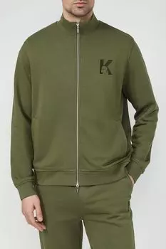 Толстовка хлопковая на молнии Karl Lagerfeld