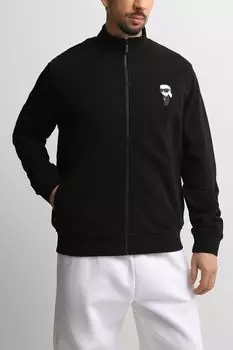 Толстовка хлопковая на молнии Karl Lagerfeld