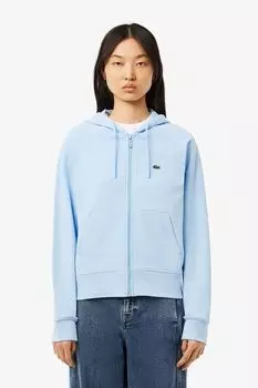 Толстовка хлопковая на молнии Lacoste