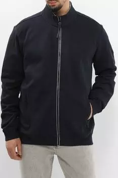 Толстовка хлопковая на молнии LERROS