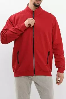 Толстовка хлопковая на молнии LERROS