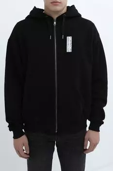 Толстовка хлопковая на молнии с капюшоном MAYTRY