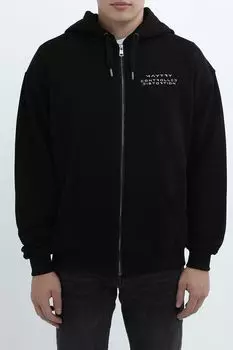 Толстовка хлопковая на молнии с капюшоном MAYTRY