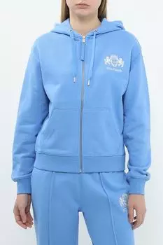 Толстовка хлопковая на молнии с капюшоном Tommy Hilfiger