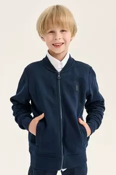 Толстовка хлопковая на молнии TOM TAILOR