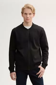 Толстовка хлопковая на молнии TOM TAILOR