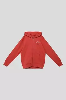 Толстовка хлопковая на молнии Tommy Hilfiger