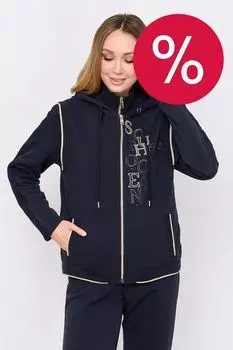 Толстовка хлопковая с капюшоном Franco Vello