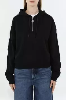 Толстовка хлопковая с капюшоном HUGO