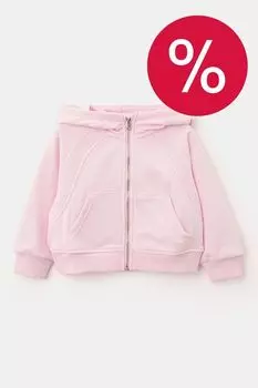 Толстовка хлопковая с капюшоном на молнии Balabala